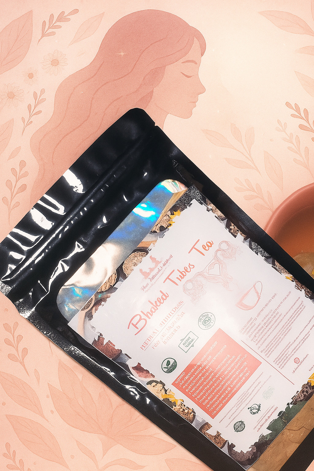 BLOCKED TUBE FERTILITY TEA. POWERFUL JAMAICAN FERTILITY TEA DETOX AND CLEANSE