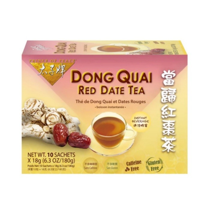 Dong Quai Red Date Tea 10 sachets Ginger Tea Ginger Honey Crystals