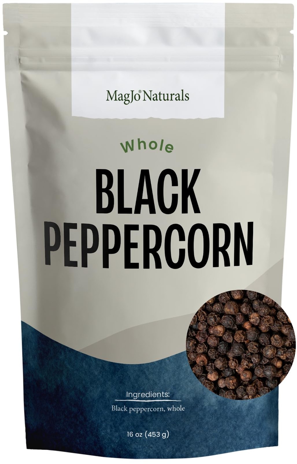 Naturals Black Peppercorn (whole), Exclusive Cambodian Memot Black Pepper