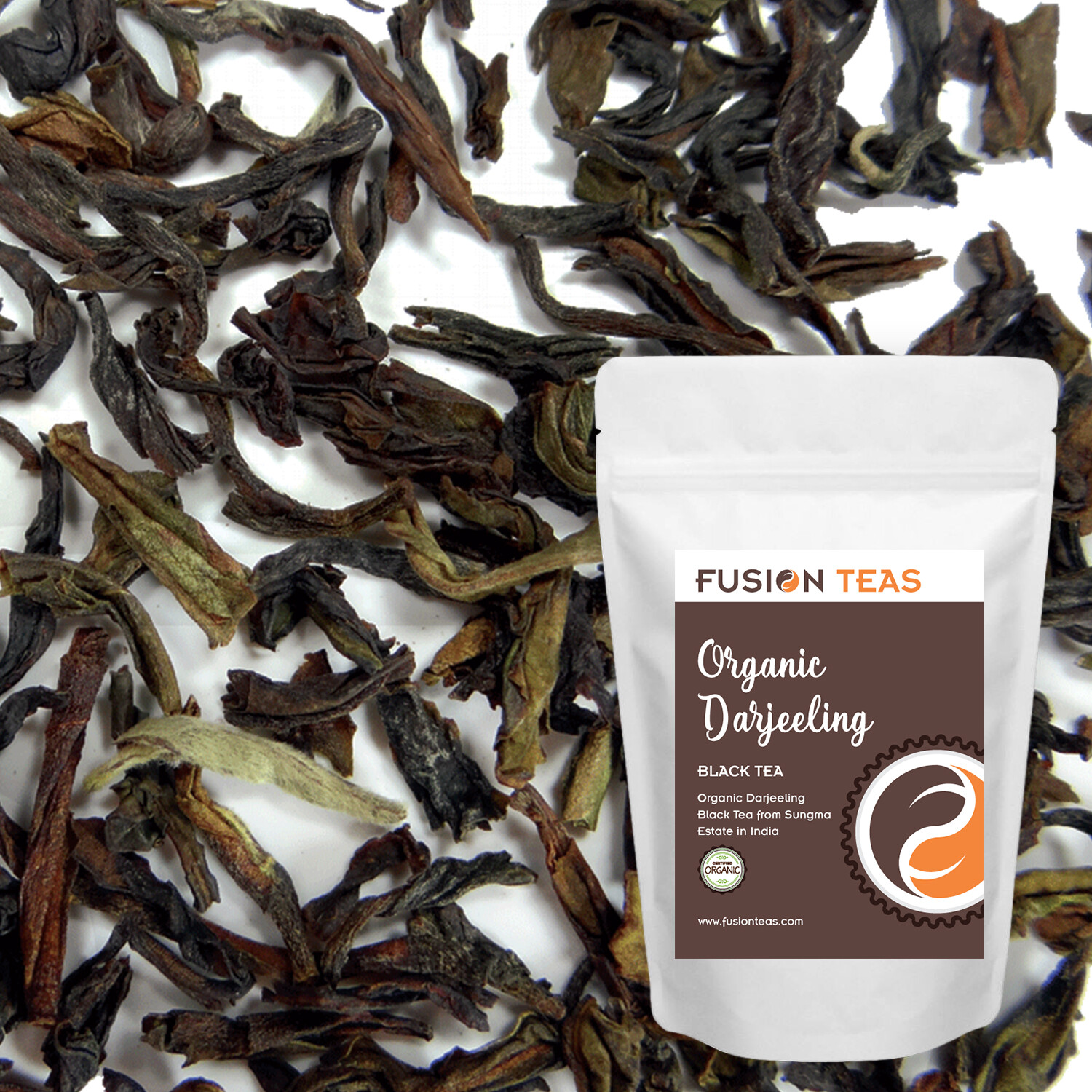 Darjeeling 2nd Flush Black Tea – Sungma Estate Organic Loose Leaf – Fusion Teas