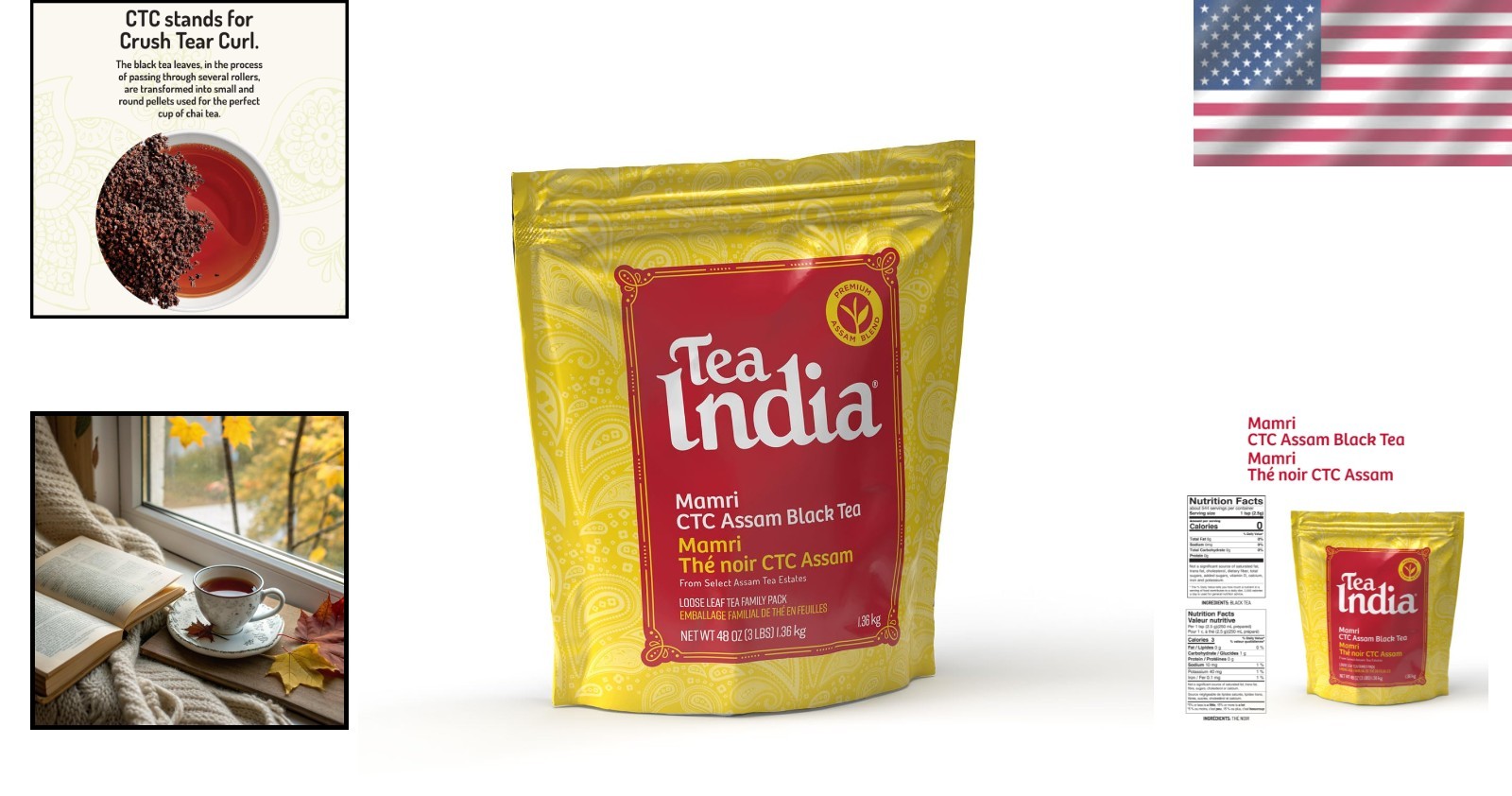 Strong Assam Loose Leaf Black Tea – Traditional Indian Blend