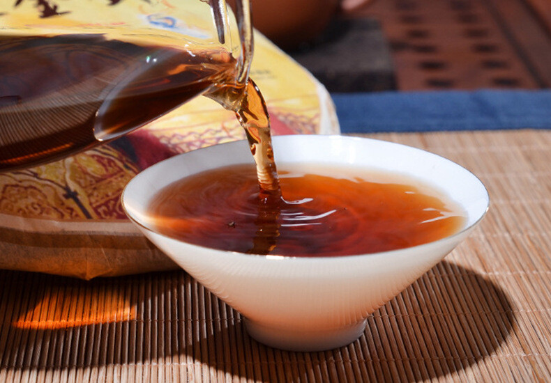 Menghai Arbor Golden Needle Yunnan Pu’er Tea Mature Ripe Puerh Pu-erh 357g