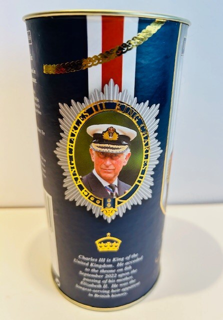 NEW ENGLISH TEAS- KING CHARLES III English Breakfast *Tea 40 Bags* Exp 12/2025