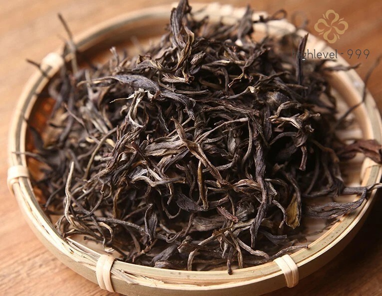 1000g MengHai Old BanZhang Puer Ripe Tea Brick Cooked tea Ancient Gold bud