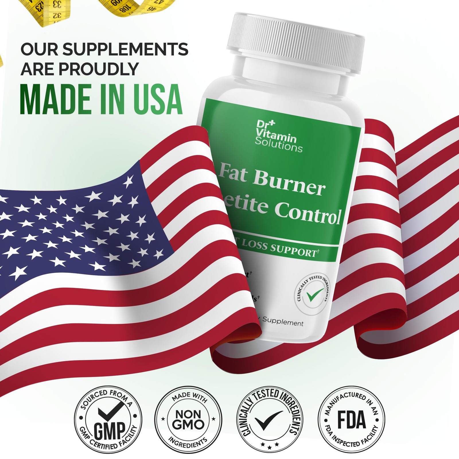 Fat Burner & Appetite Control Weight Loss Supplements for Women & Men – Metab…
