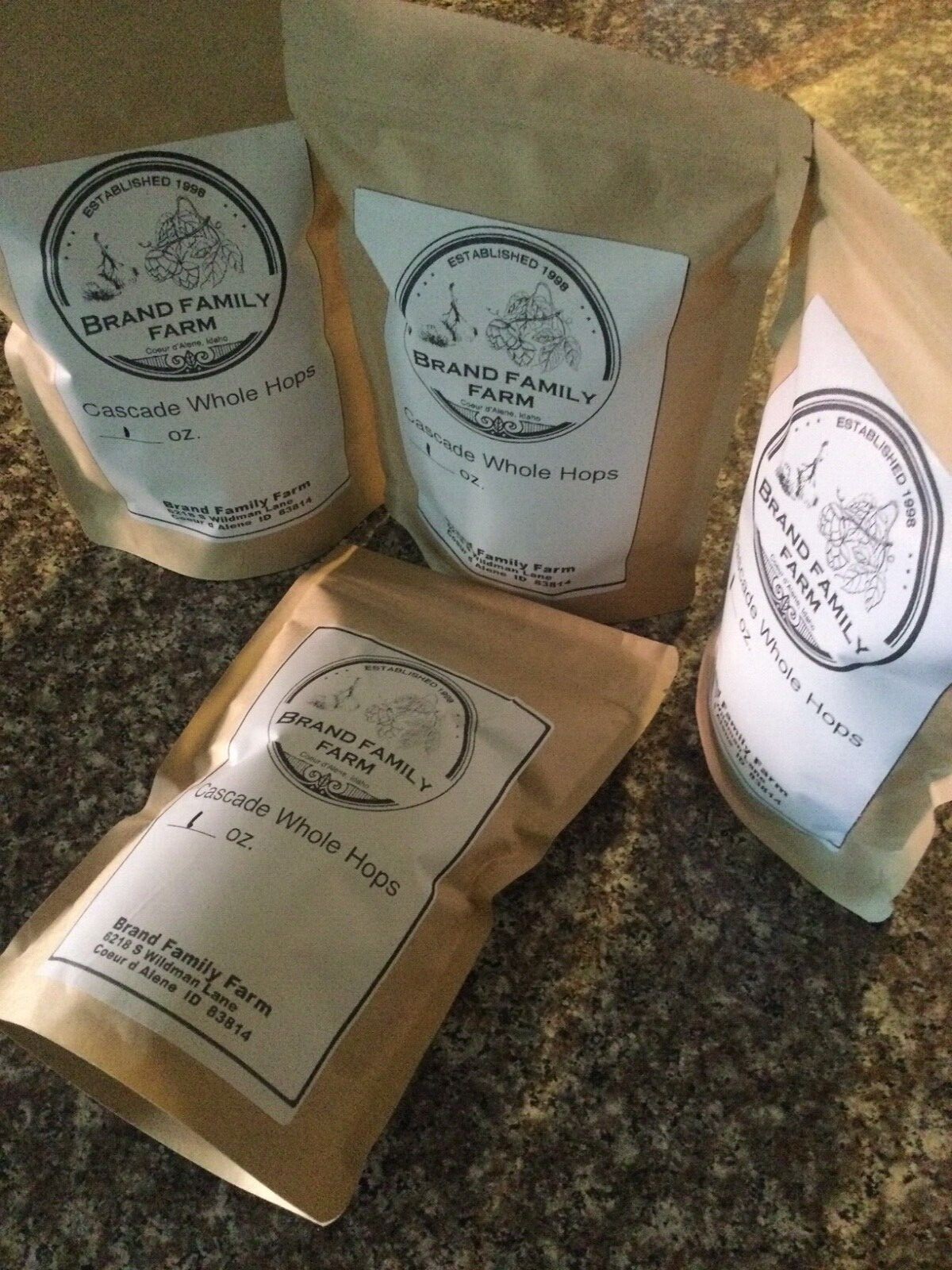 Whole Cascade Hops Flower Tea ~ Relaxing Calming Herbal Remedy ~ Non GMO ~ 1 Oz.