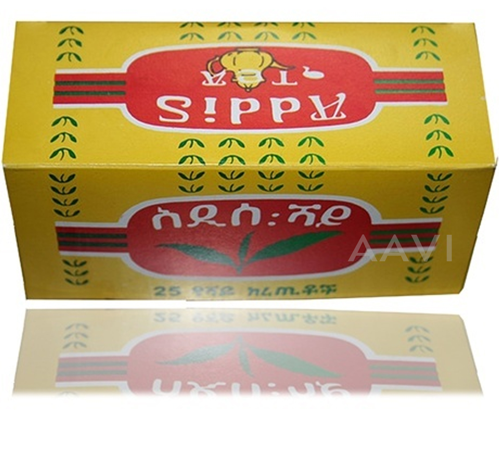 Addis Tea, Addis Shay Ethiopian Organic Tea 25 Bags African Authentic Blend Chai