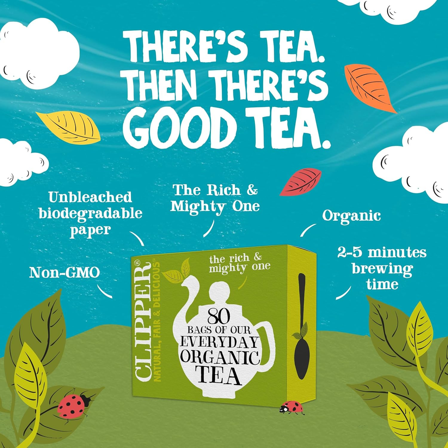 , Organic Fairtrade Everyday, Organic, USDA Non-GMO, Fair Trade, Sustainable Caf