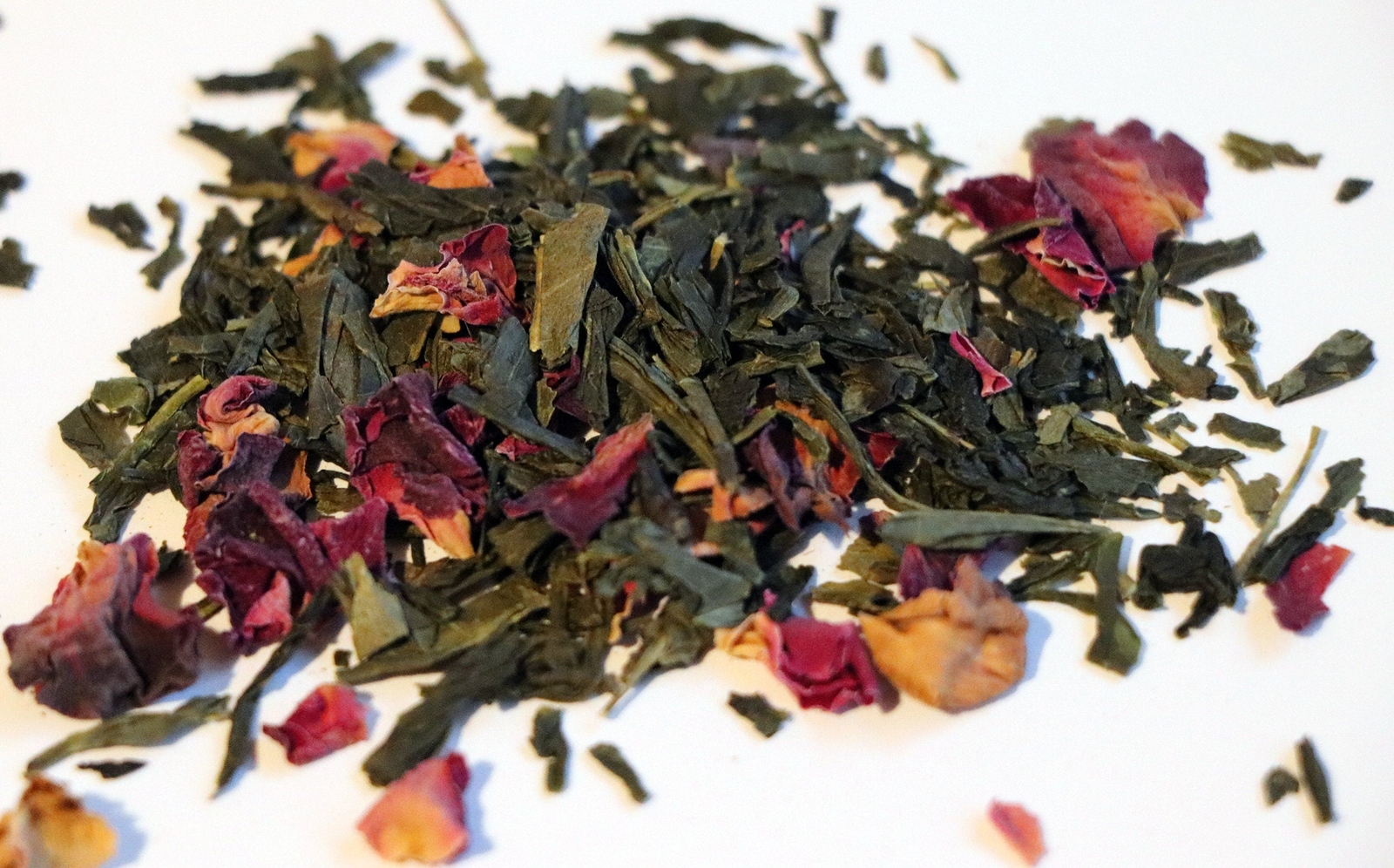 Organic Cherry Rose Sencha Green Tea
