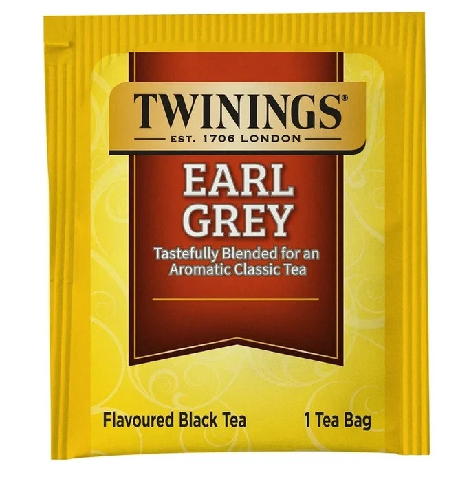Twinings Earl Grey Citrus and Bergamot Black Tea Bags, 50 Count Box