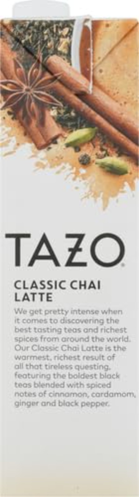 TAZO Classic Chai Latte, Black Tea Concentrate, Easy-to-Serve Caffeinated Cha…