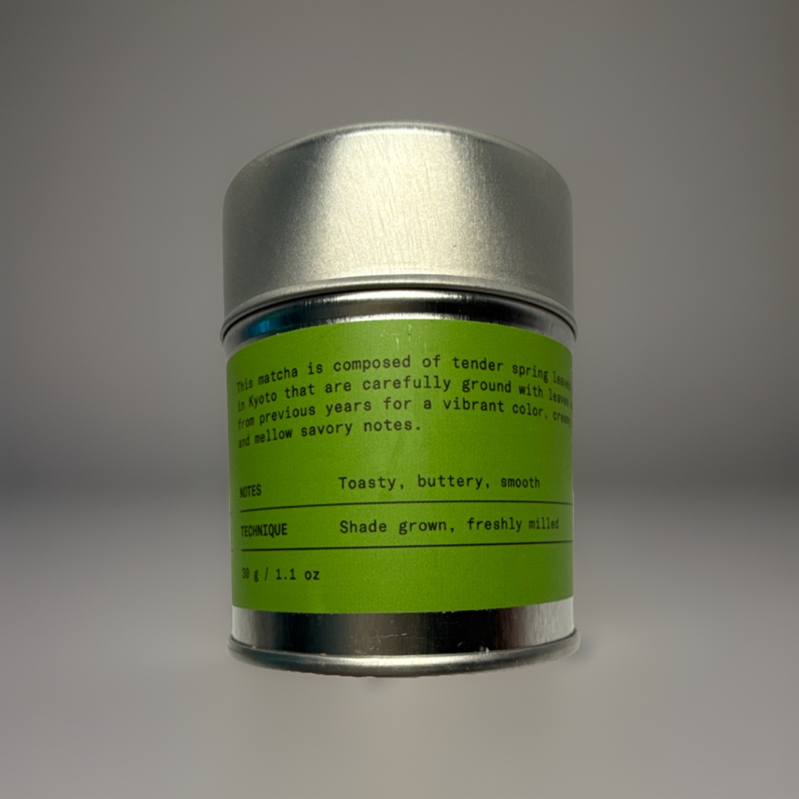 DONA Kyoto Matcha Shade Grown Japanese Green Tea Powder Tin 30g