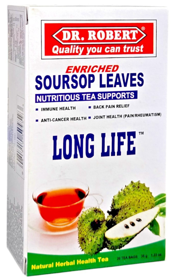 Soursop Leaves Tea Bags 20ct Natural Herbal Health Hojas de Guanabana
