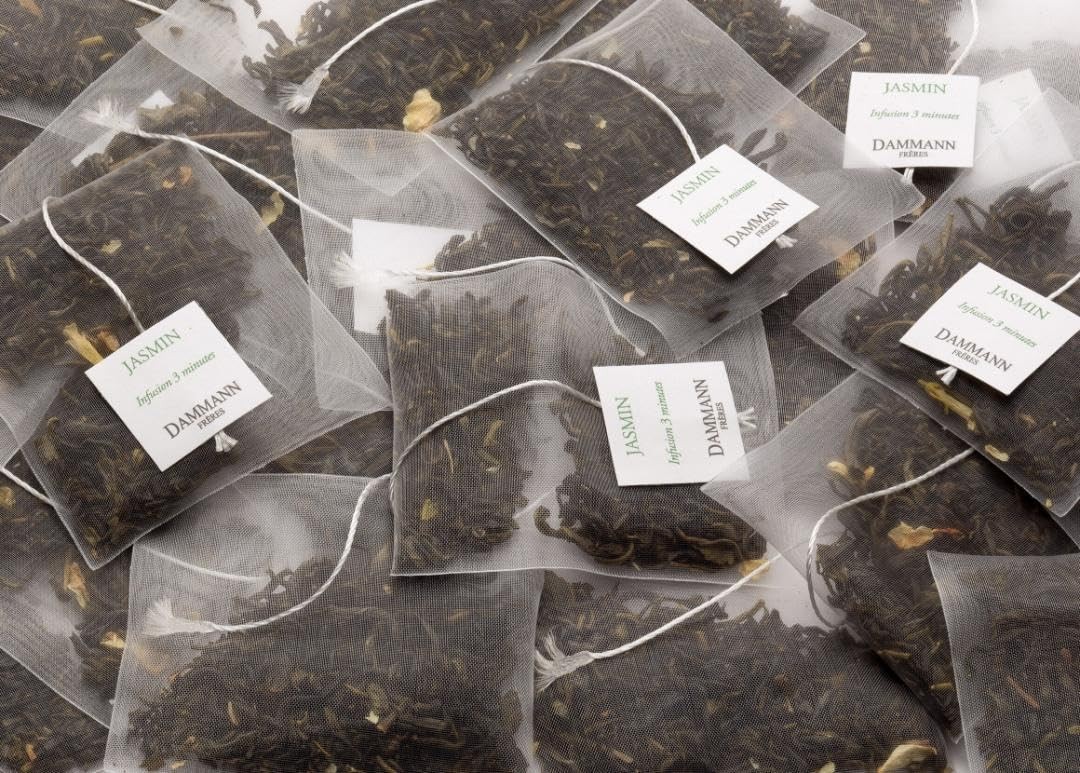 Dammann Freres Sachets, Vert Au Jasmin Tea Bags, Premium Gourmet French Jasmi…
