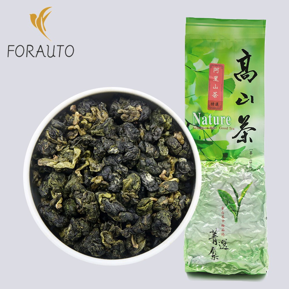 Premium Dongding Oolong Taiwan Alishan Tea, High Mountain Organic Loose Tea
