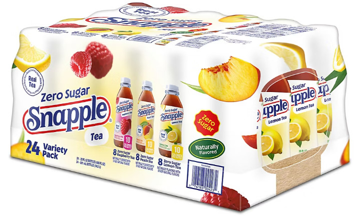 Diet Snapple Ice Tea Variety Pack, 24 pk./20 fl. oz. NO SHIP TO CALIFORNIA