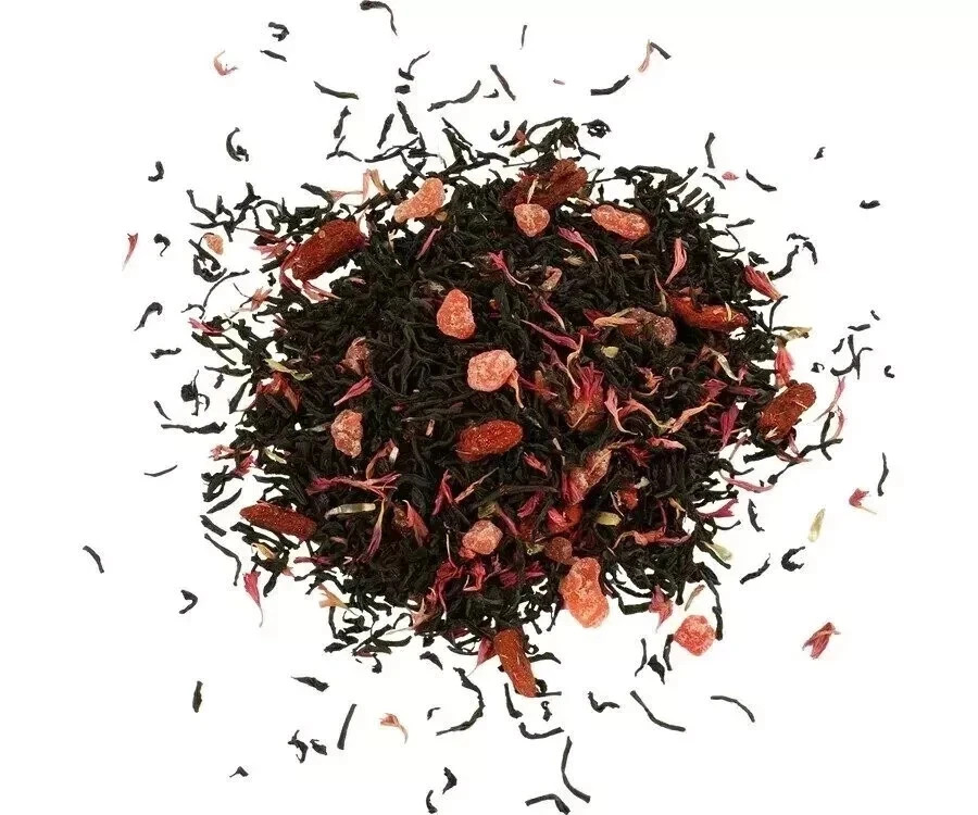 Basilur Strawberry and Kiwi Premium Ceylon Tea 100g FREE SHIPPING WORLD WIDE
