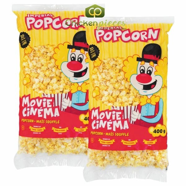 Imperial Pop Corn Quality Bulk Large 400g/14.1oz (2/Case)-Canadian Made