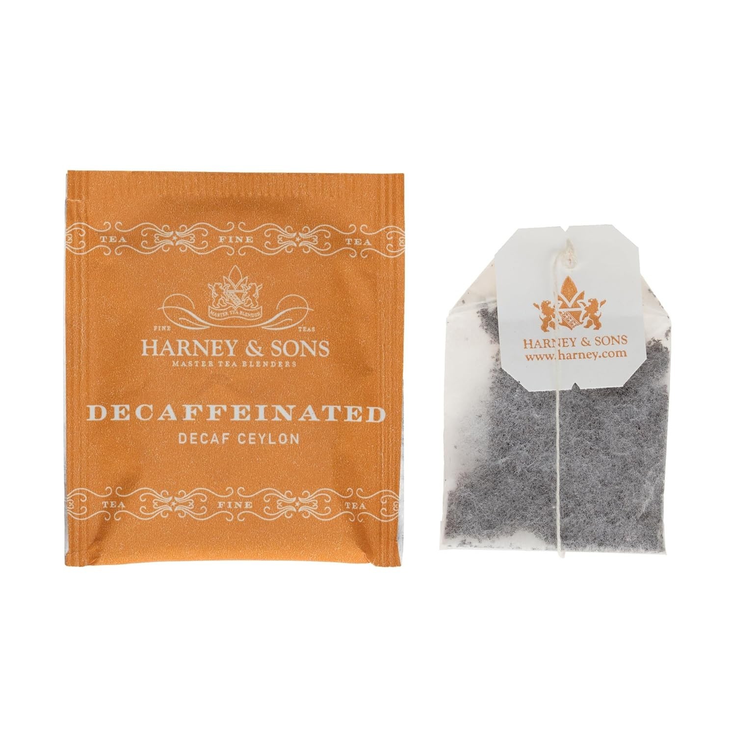 Decaffeinated Ceylon Tea Bags – 50ct For Relaxation & Gluten-Free