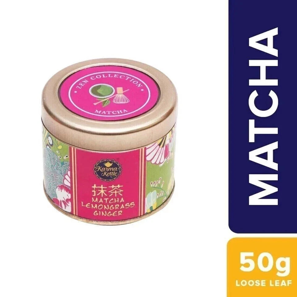 Karma Kettle Matcha Lemongrass Ginger Green Tea 50g