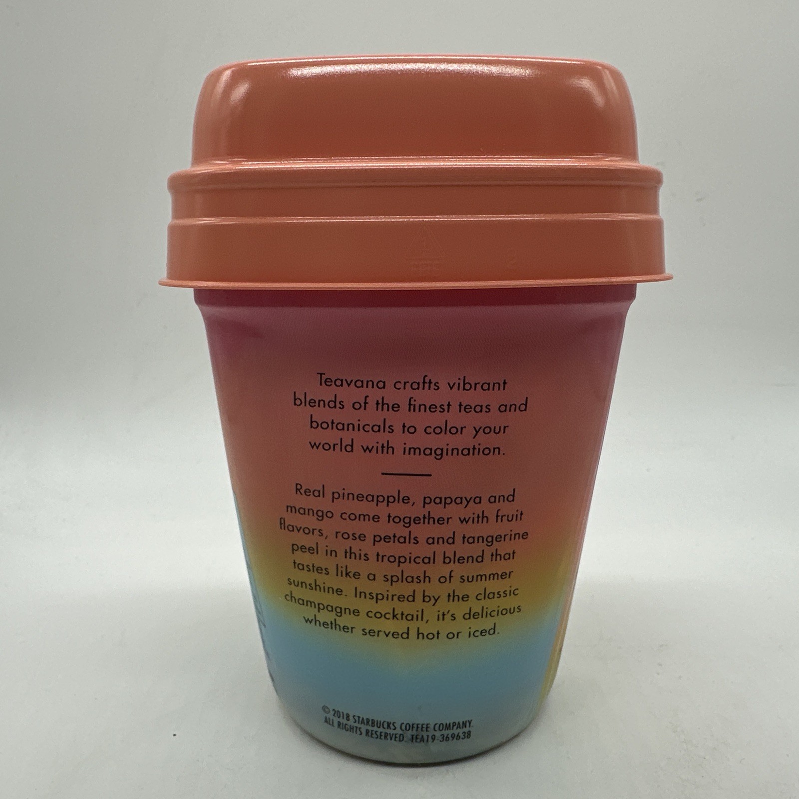Teavana Beach Bellini Herbal Tea Starbucks Hot/Cold Rare & Discontinued BB 2020