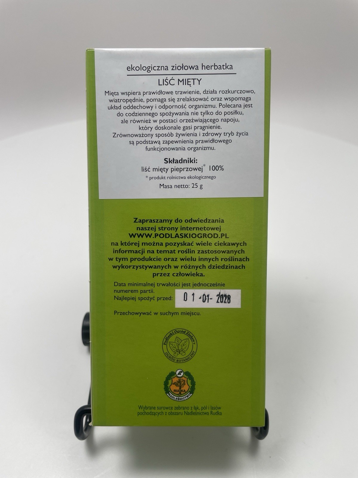 ORGANIC MINT LEAF TEA 25 g – DARY NATURY – Ships From USA