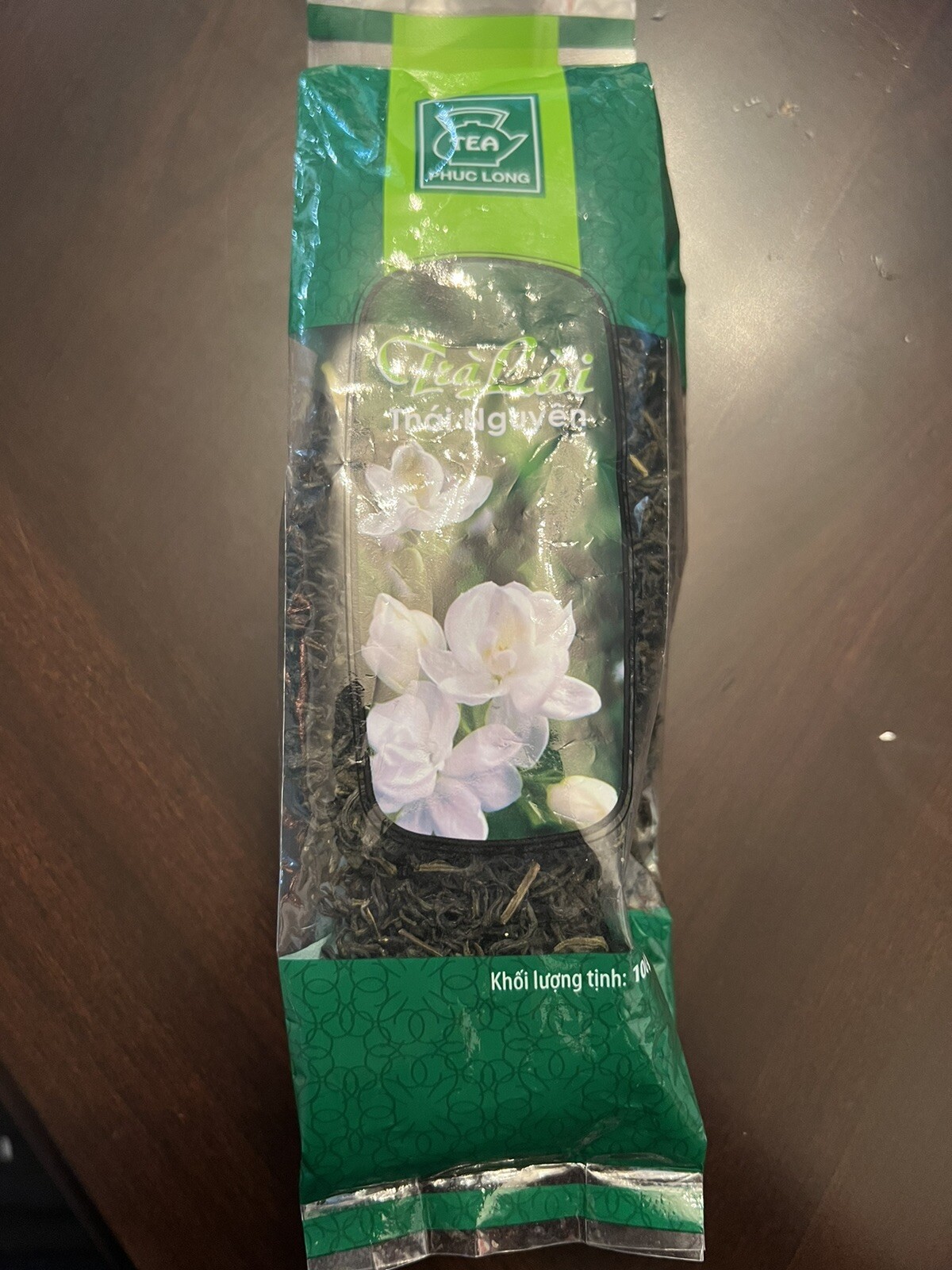 Jasmine Green Tea Tra Lai Thai Nguyen Phuc Long Product Of Vietnam 100gram