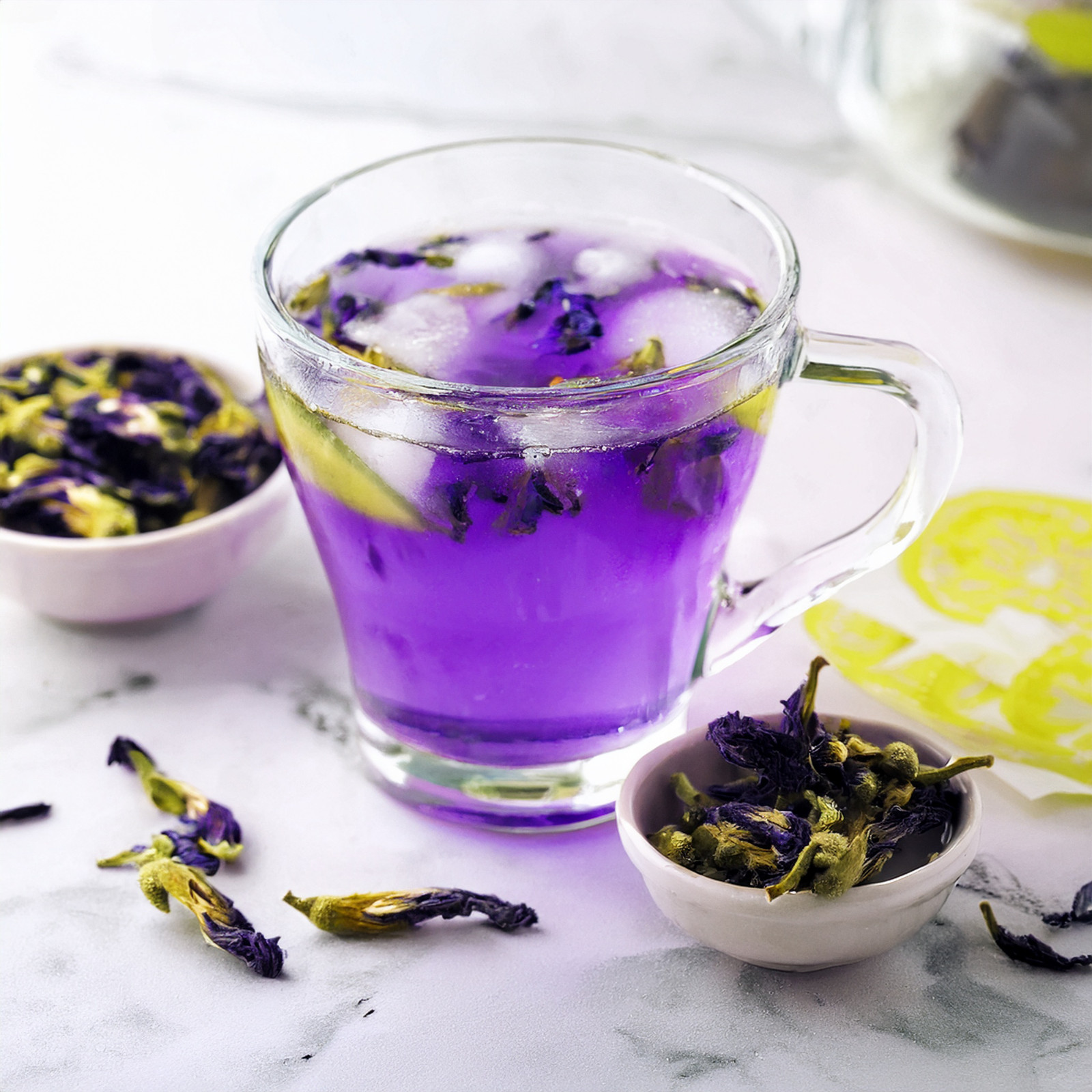 Butterfly Pea Tea 100% Organic herbal infusion – FREE SHIPPING