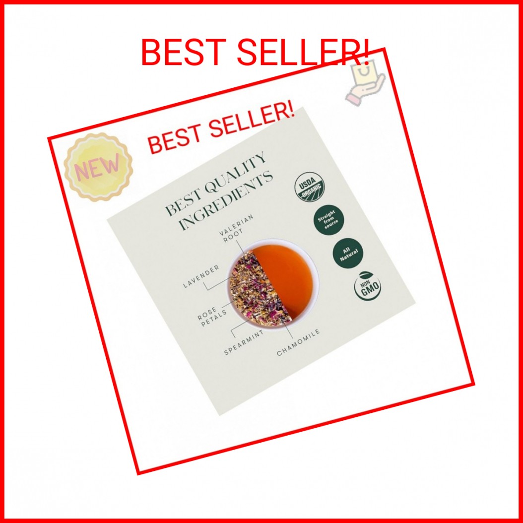 Luxmi Estates – Valerian Dream – Organic Valerian Root Tea for Sleep – Loose Lea