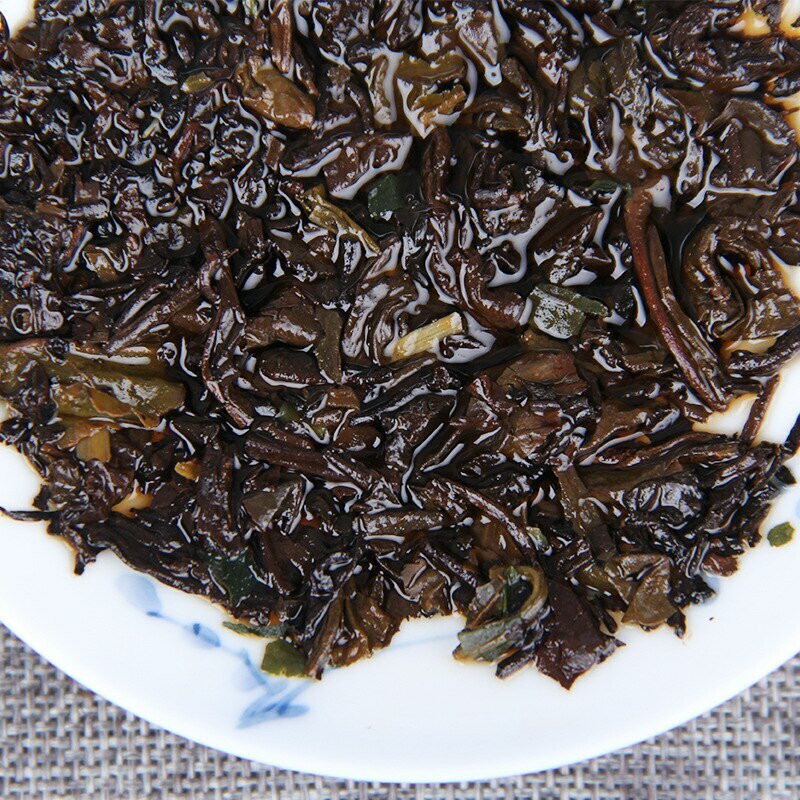 500g Top Glutinous Rice Aroma Shu Puerh Tea Mini Tuocha Ripe Puer Tea White Bag