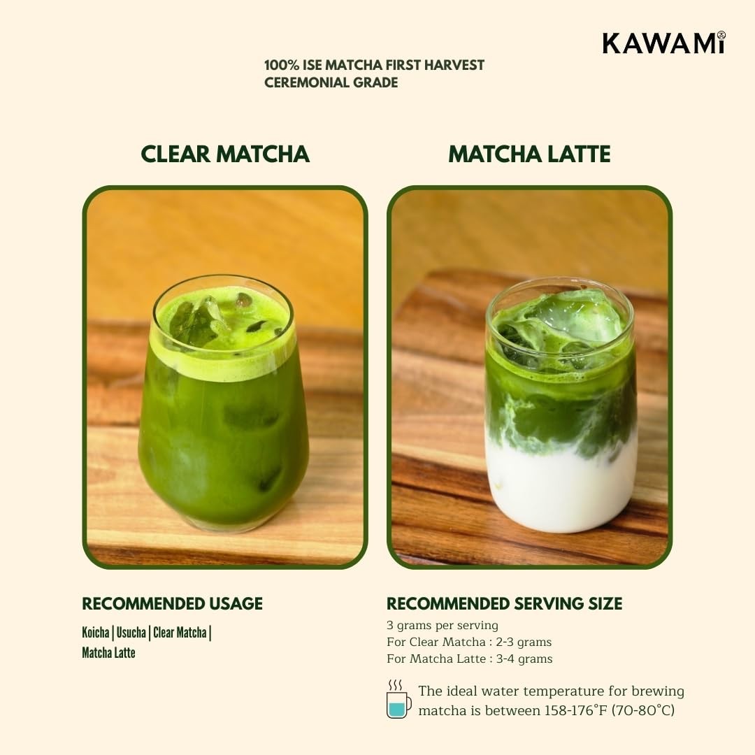 100% Japanese Ise Matcha First Harvest Ceremonial Grade – (30g/1.06oz)