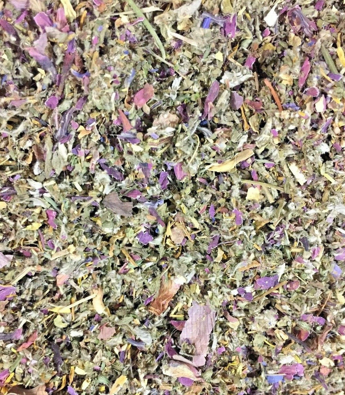 No.2 Herb Mix – Skullcap Passionflower Mullein Marshmallow Lotus – 1/8 oz ounce