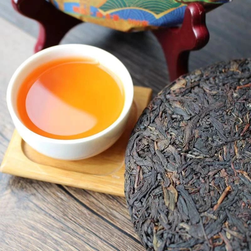Premium Yunnan Dianhong Black Tea Cake Stomach Protect Black Tea BingDaoHong600g