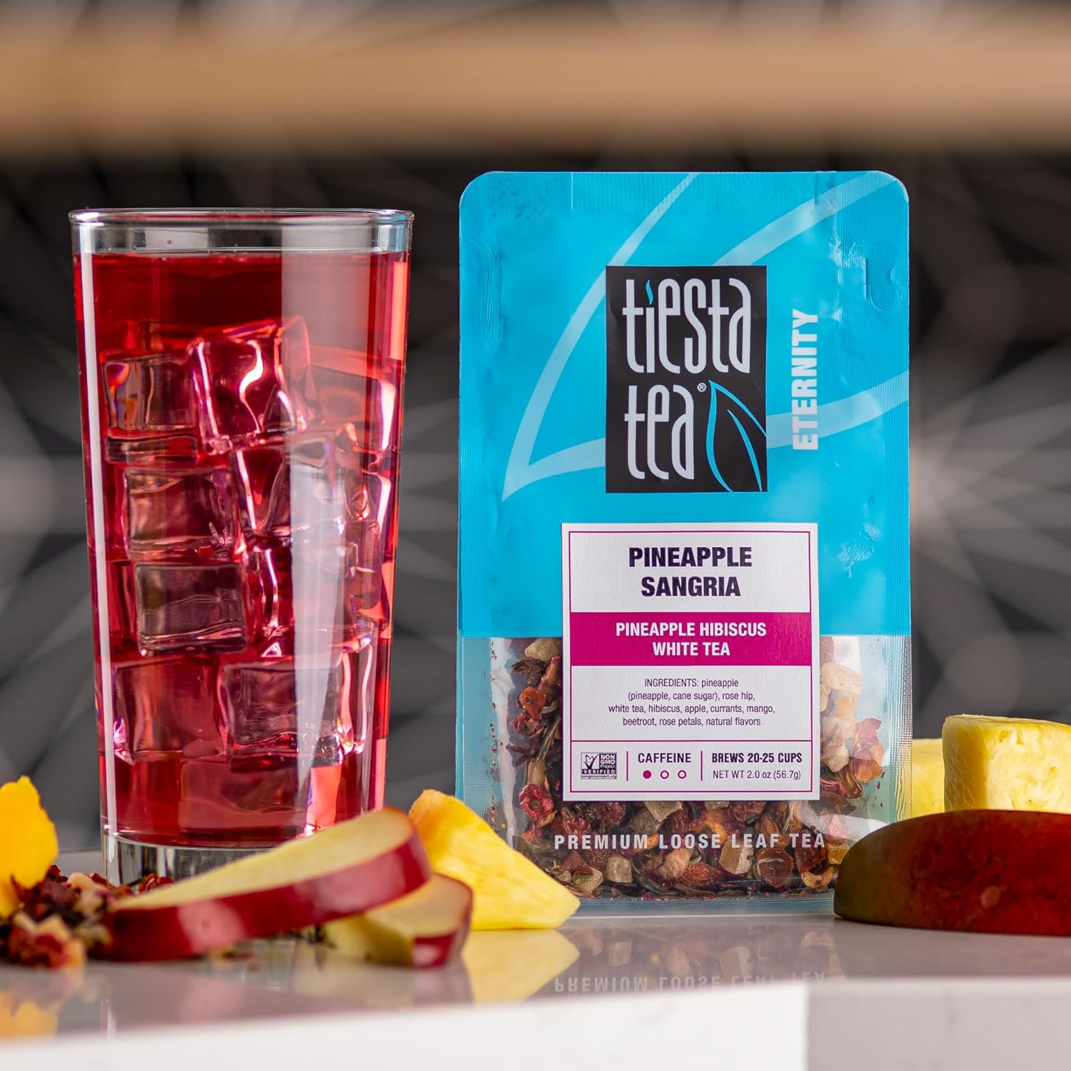 Pineapple Sangria Loose Leaf Tea – Pineapple Hibiscus White Tea Blend | Premium