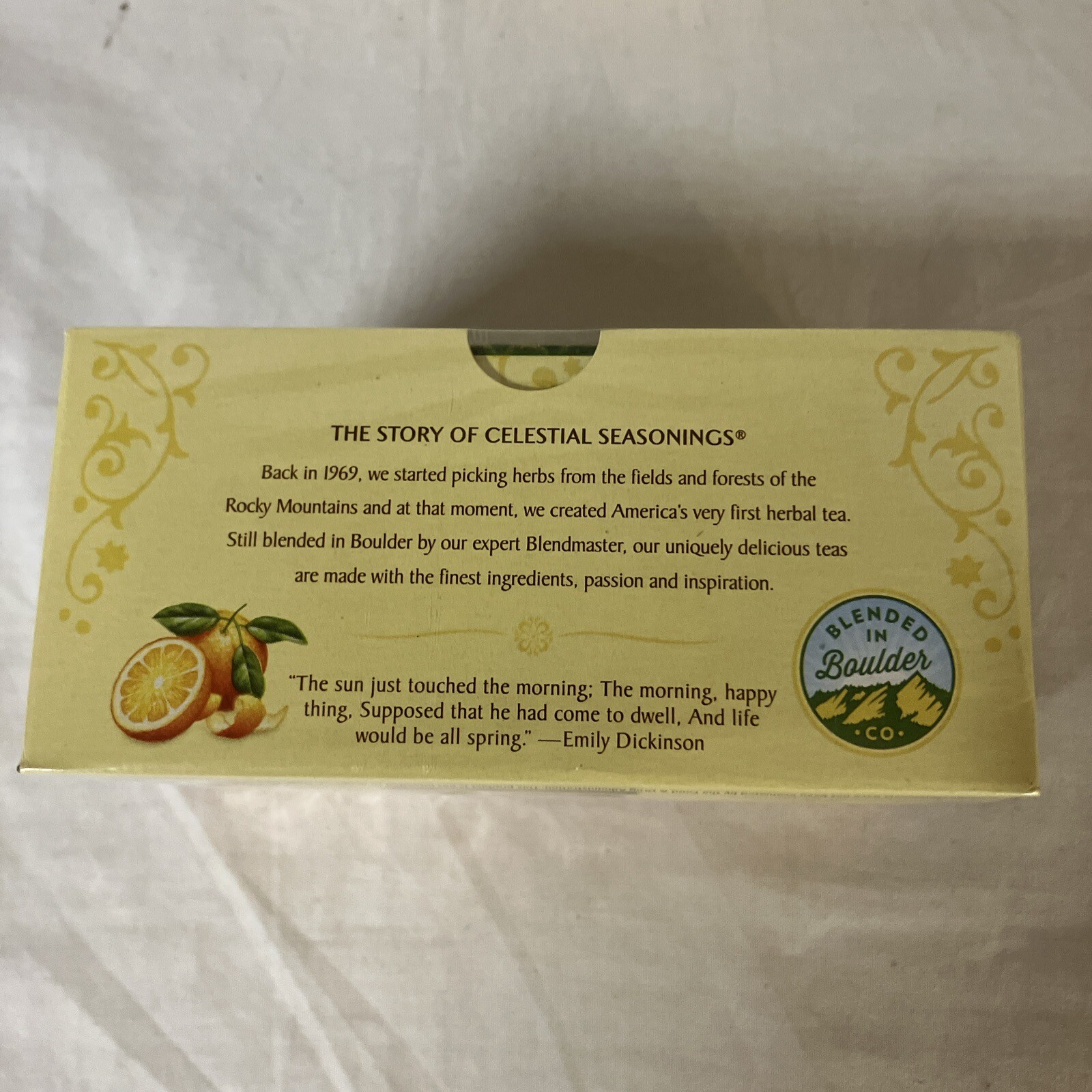 Lot of 2 Celestial Seasonings Vitamin C Shine 20 Tea Bags Each BB 7/24/25 FS!