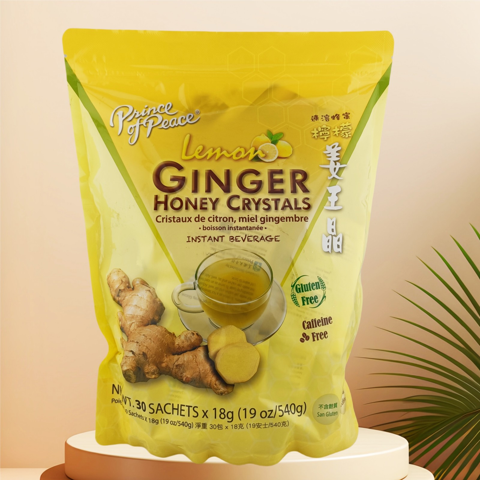 Multi-flavored Ginger Tea Instant Ginger Honey Crystals, Prince of Peace