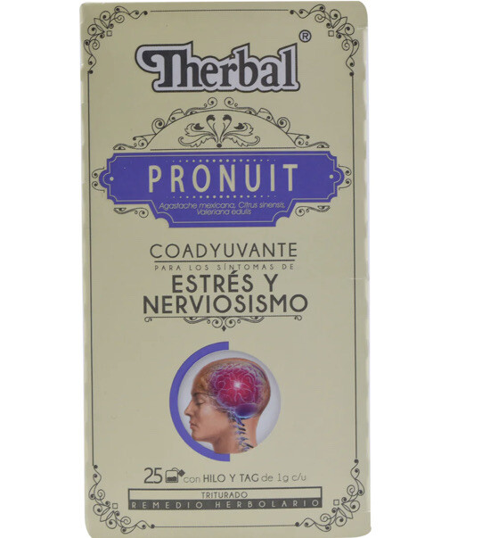 Te de toronjil con flor de azahar y valeriana 25 Tea Bags Pronuit Estres
