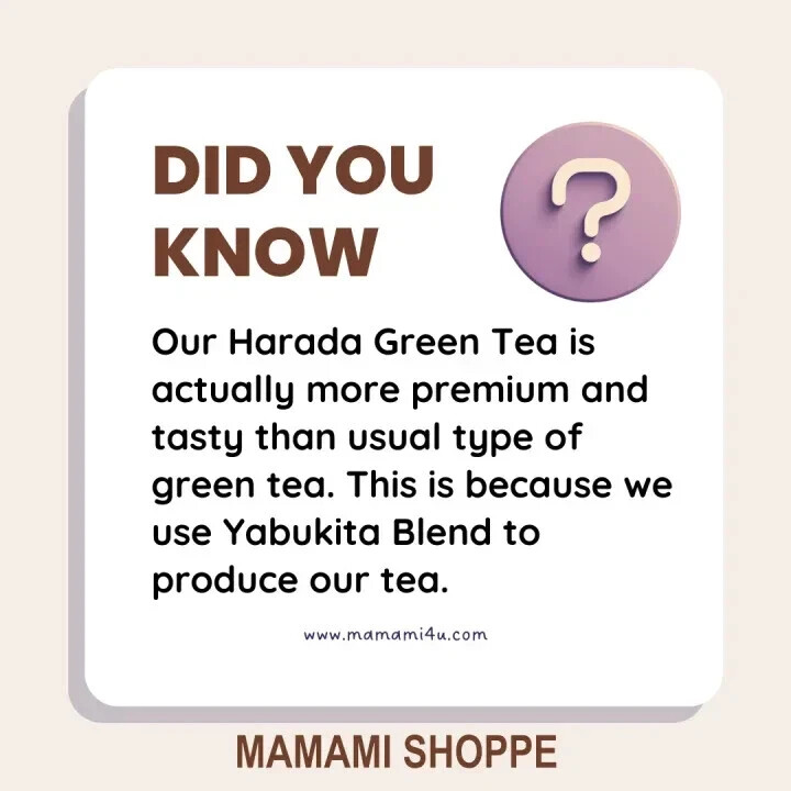Harada Brown Rice & Green Tea 50 Tea Bags Free Shipping World Wide