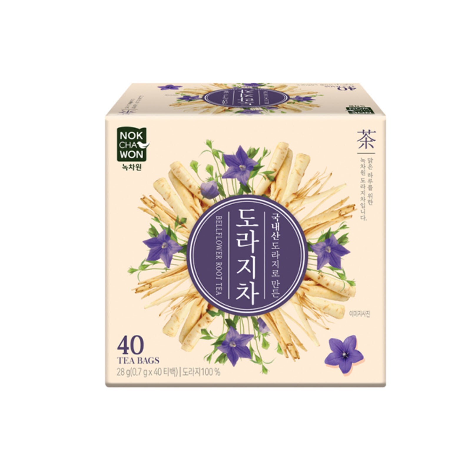Korea Nokchawon Bellflower Root Tea 40 Tea bag Free Shipping wt Tracking