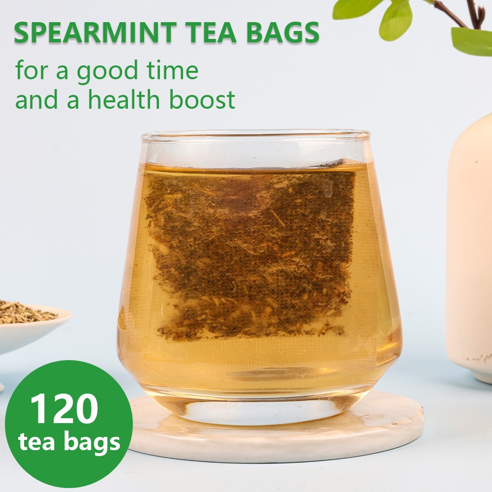 Organic Spearmint Tea Bags – 120 Count
