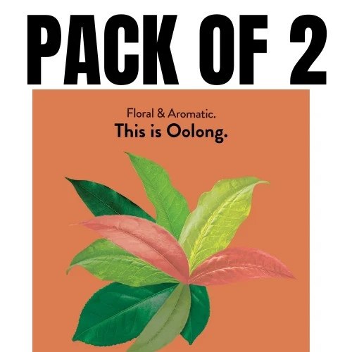 Organic Oolong Tea Bags – Fair Trade, – 96 Count (6 Pack) – Pack of 2