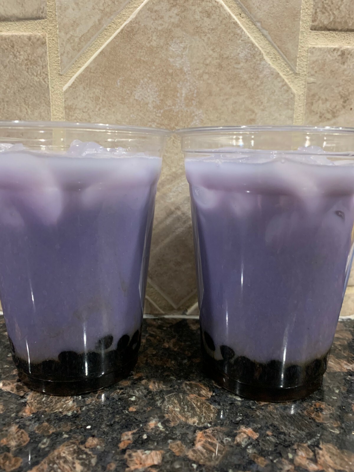Deluxe TARO Powder Taro PUDDING Boba Bubble Tea Tapioca Pearls Milk Tea DIY KIT