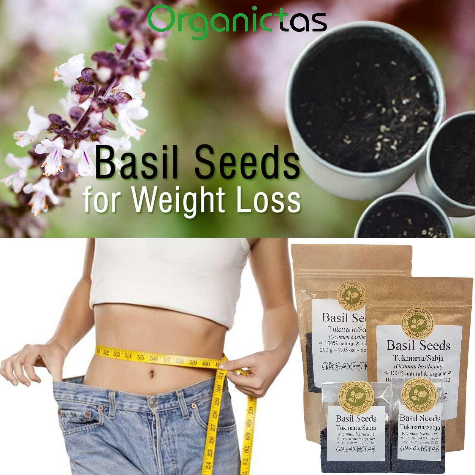 Basil Seeds Tukmaria Natural Drink Weight Loss Slimming Organic Premium Quality
