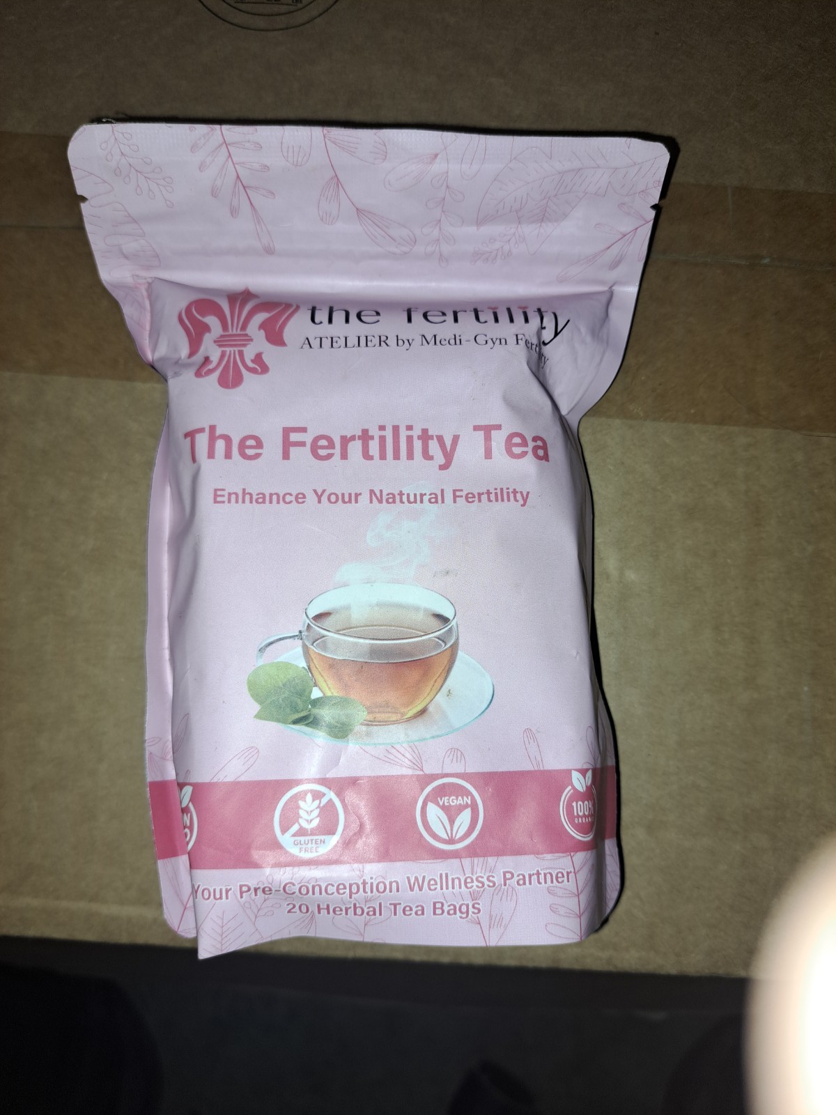 Fertility Tea | the Fertility Atleier by Medi-Gyn Fertility 20 Herbal Tea Bags