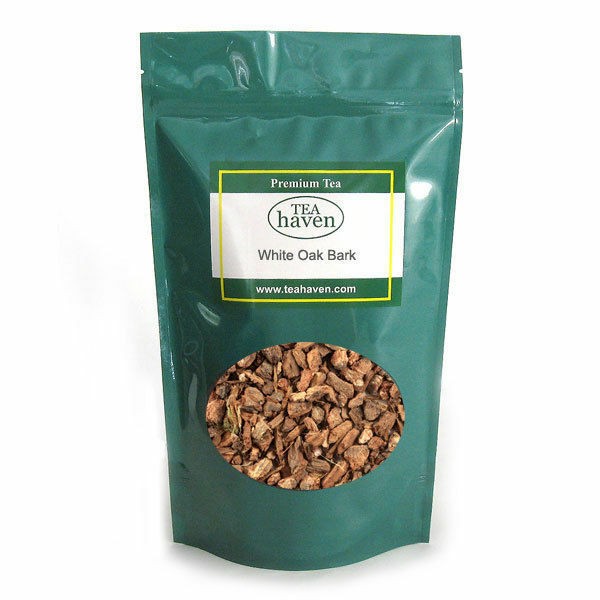 Tea Haven White Oak Bark Herb Tea Quercus Alba Herbal Remedy – 4 Oz. Bag