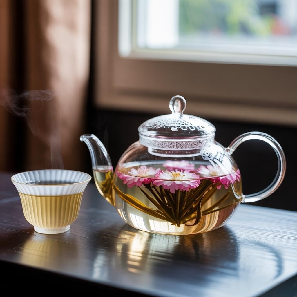Teabloom Flowering Tea – 12 Unique Varieties of Fresh Blooming 12 Count