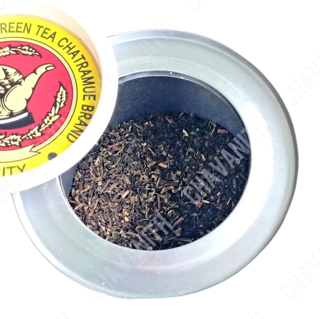 ChaTraMue Green Tea Powder Tin Can, No Artificial Colors 7.76 oz (220 g)【US DDP】