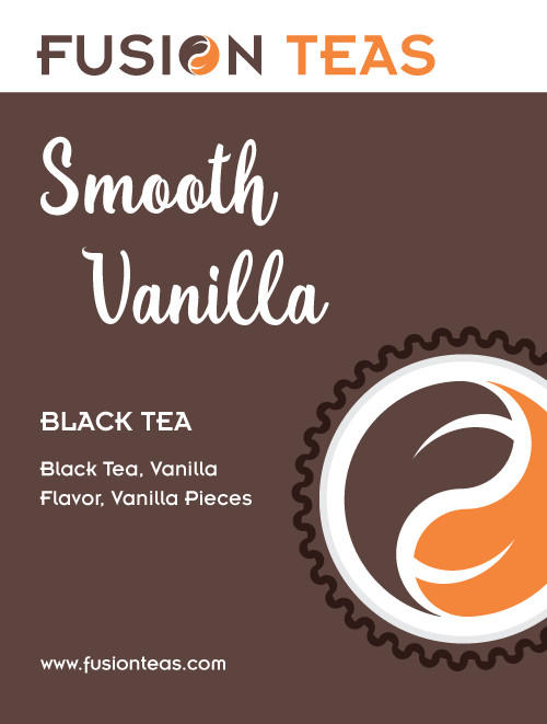 Smooth Vanilla Black Tea – Premium Loose Leaf Tea – Fusion Teas