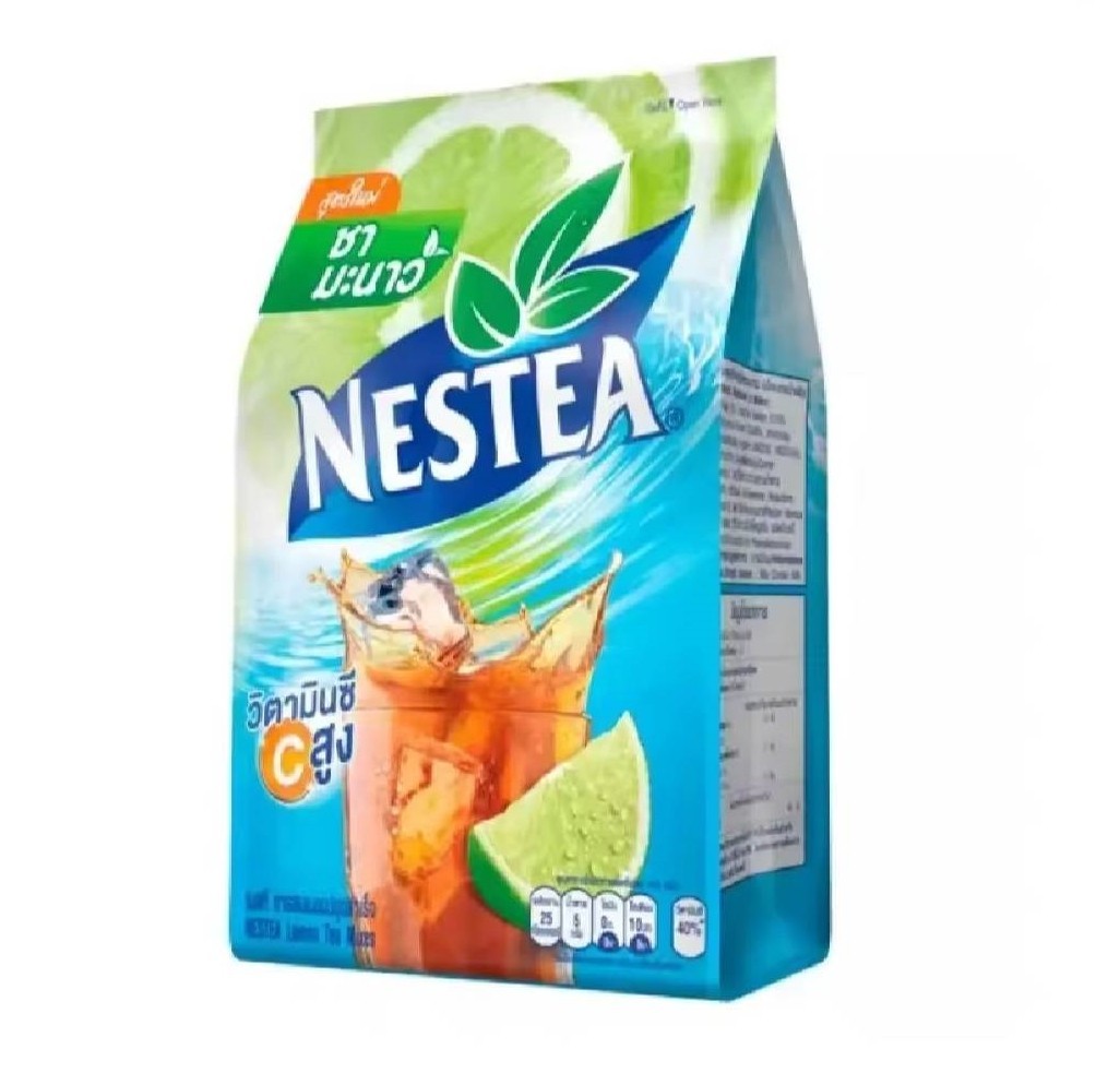 NESTEA Thai Lemon Tea Mix Iced Tea Powder Authentic High Vitamin C 13g.x18 stick