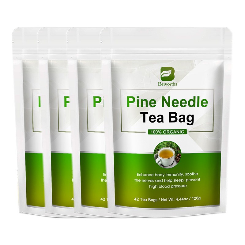 Natural Pine Needle Tea for Blood Pressure Health Stress Relief Immunity Booster